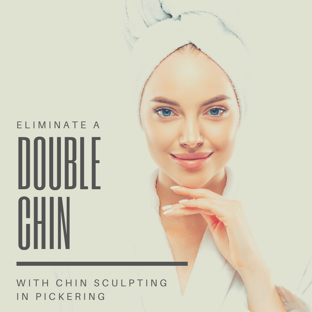 Eliminate a double chin with chin sculpting